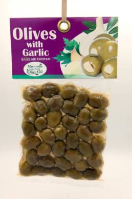 Olives stuffed with garlic