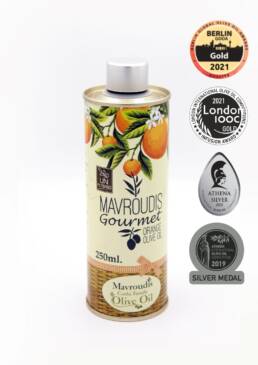 Gourmet Orange extra virgin olive oil 250ml