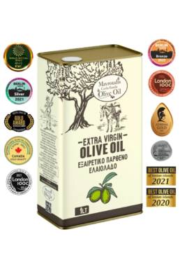 Mavroudis Monovarietal Lianelia Extra virgin olive oil 4lt