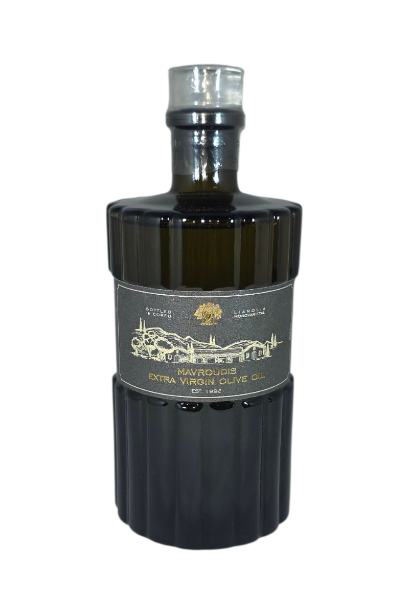 Mavroudis Monovarietal Lianeliaa Extra virgin olive oil 500ml Glass