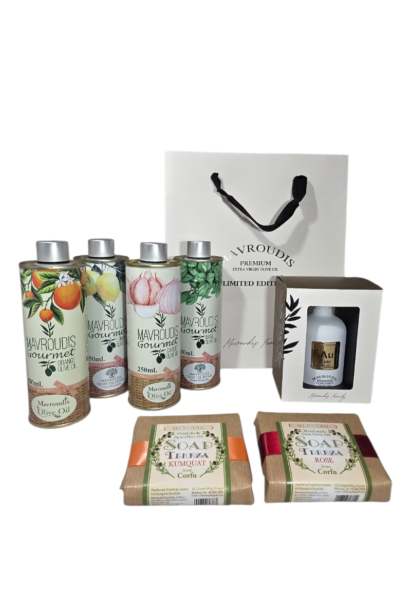 mavroudis extra virgin olive oil gift sets
